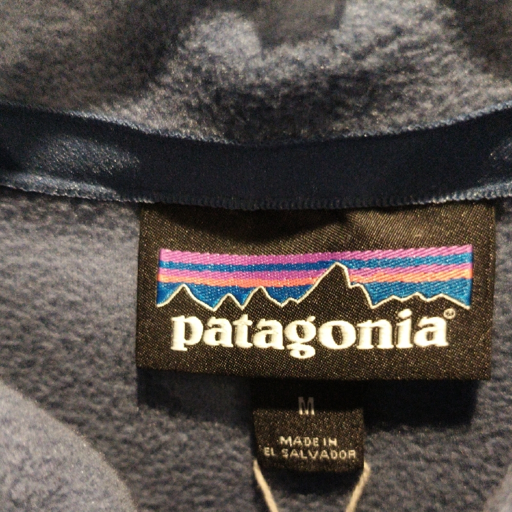 FINAL PRICE Patagonia Blue Fleece Outerwear Size Medium